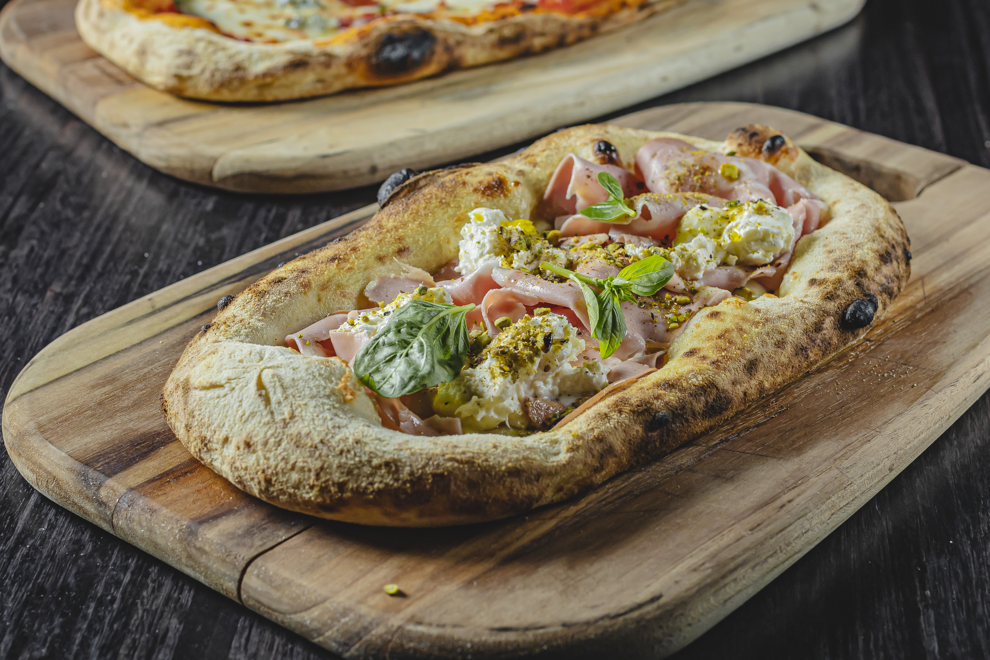 A pizza Mortazza, do Temperani Cucina