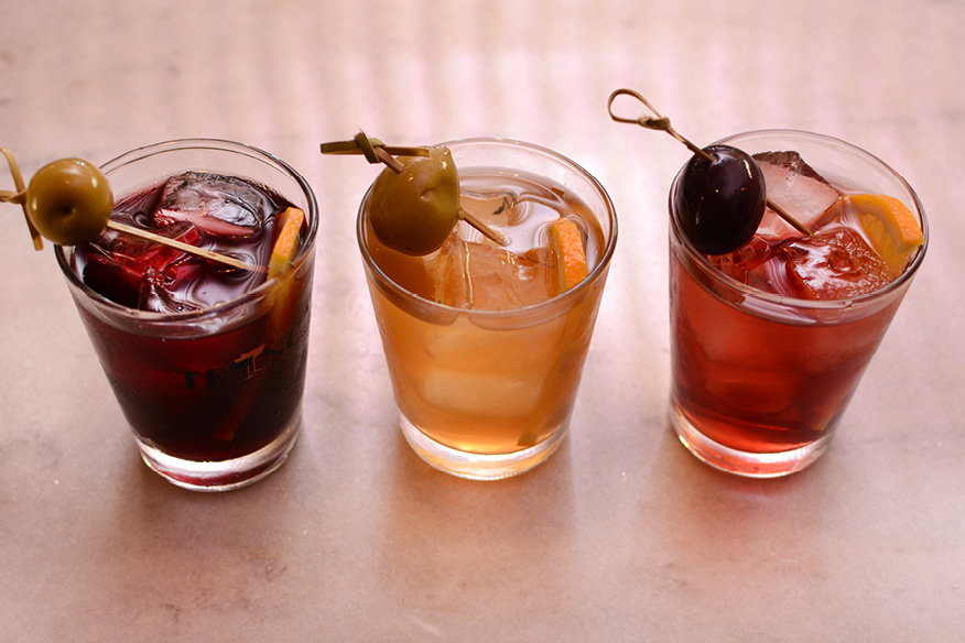 Vermutes artesanais produzidos pelo Trinca Bar Vermuteria