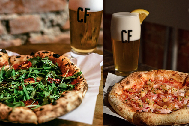 As pizzas Havaiana e cuesta azul, da C&acirc;mara Fria