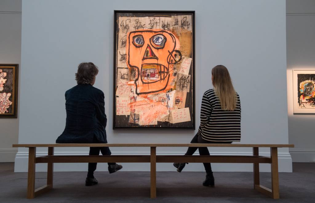 O POUSO: a sensação de arrebatamento na exposição de Basquiat