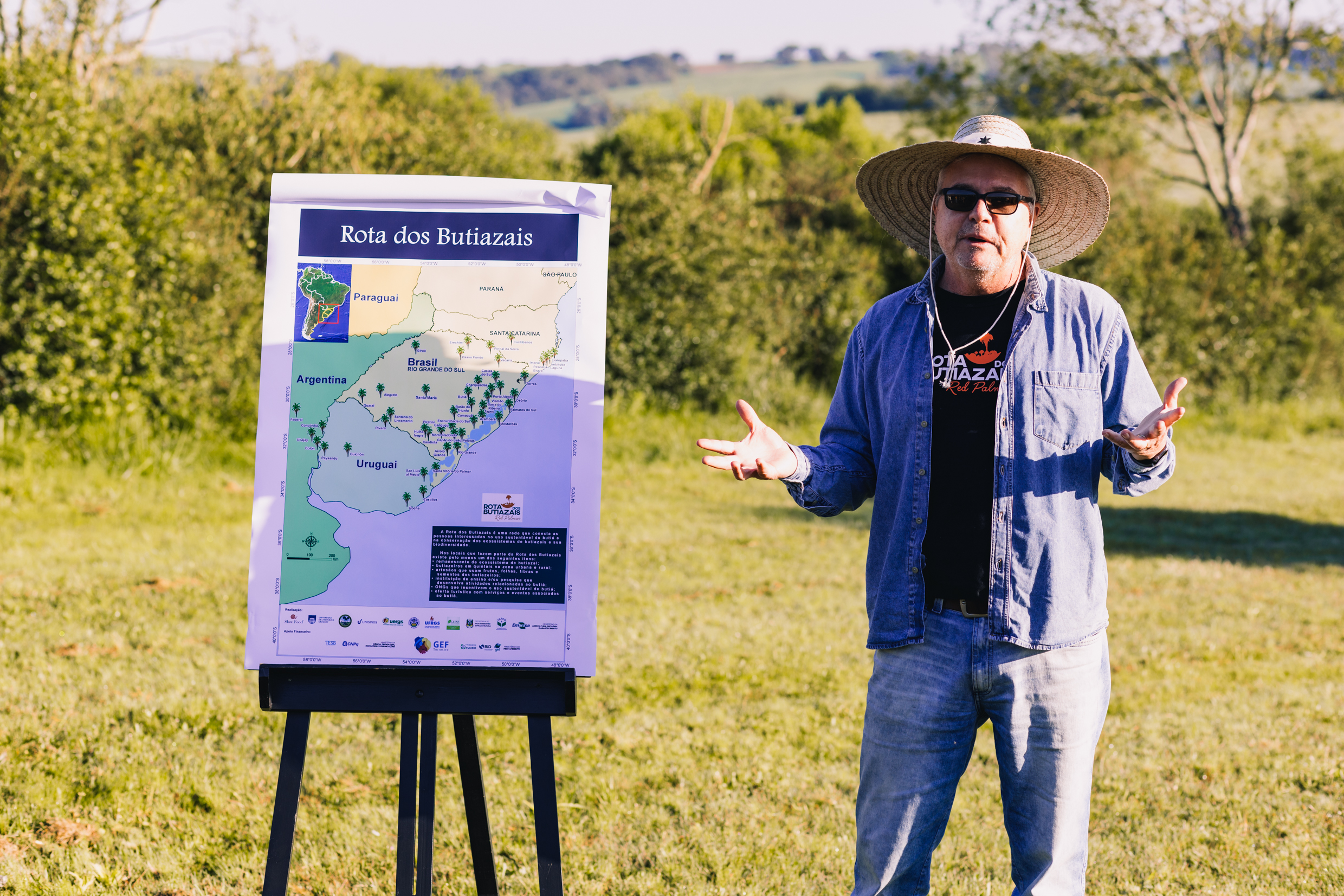 Rota dos Butiazais na vin&iacute;cola da Chandon, em Encruzilhada do Sul