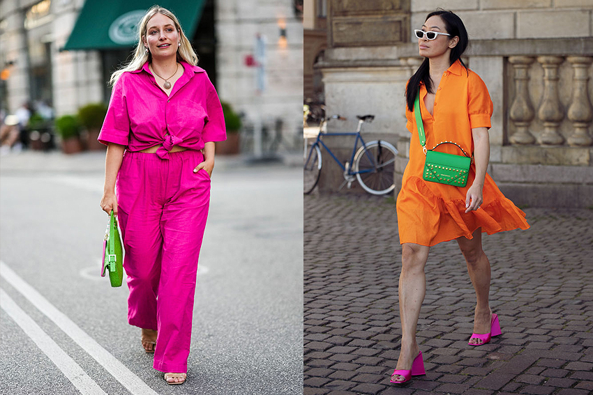 Como combinar cores vibrantes no look? Temos 6 sugestões impecáveis