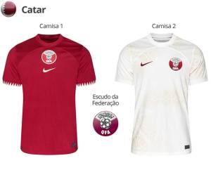 Uniforme do Catar para a Copa do Mundo