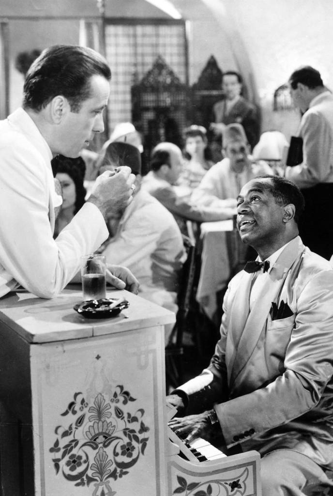 Humphrey Bogart e Dooley Wilson em 