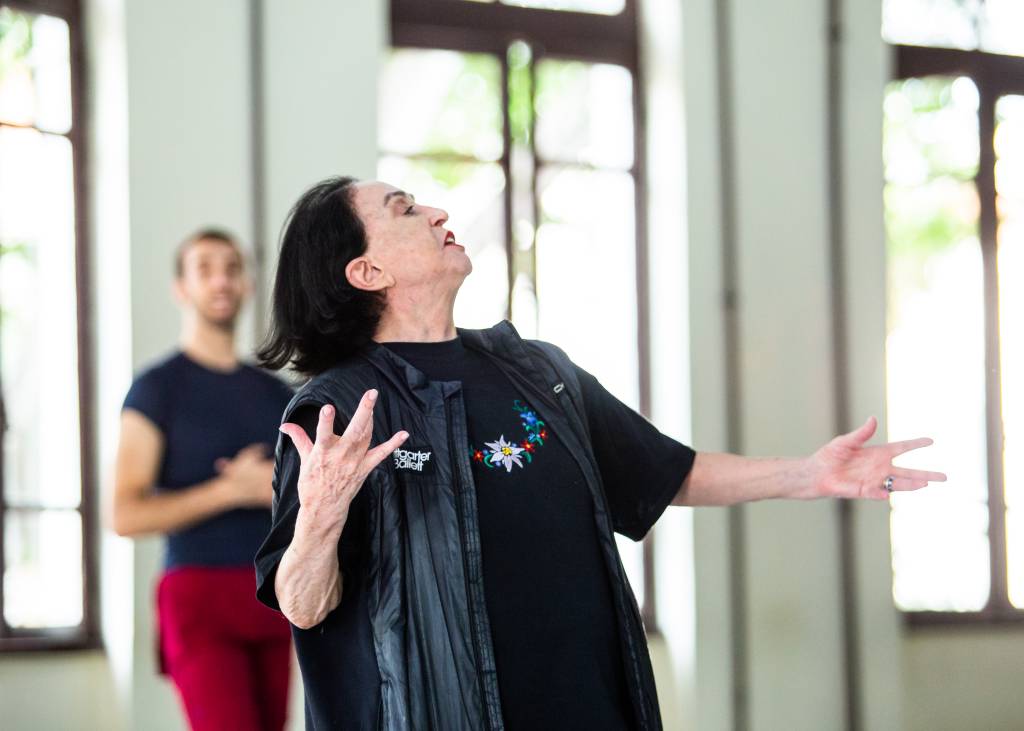Márcia Haydée_O Quebra-Nozes-Foto Leo Pedro A bailarina e coreógrafa brasileira Márcia Haydée durante ensaios de 'O Quebra-Nozes'