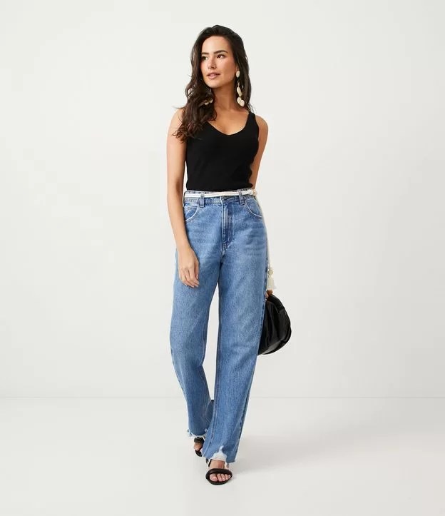 CAlça mom jeans