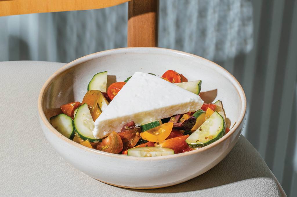 Receita de Salada grega