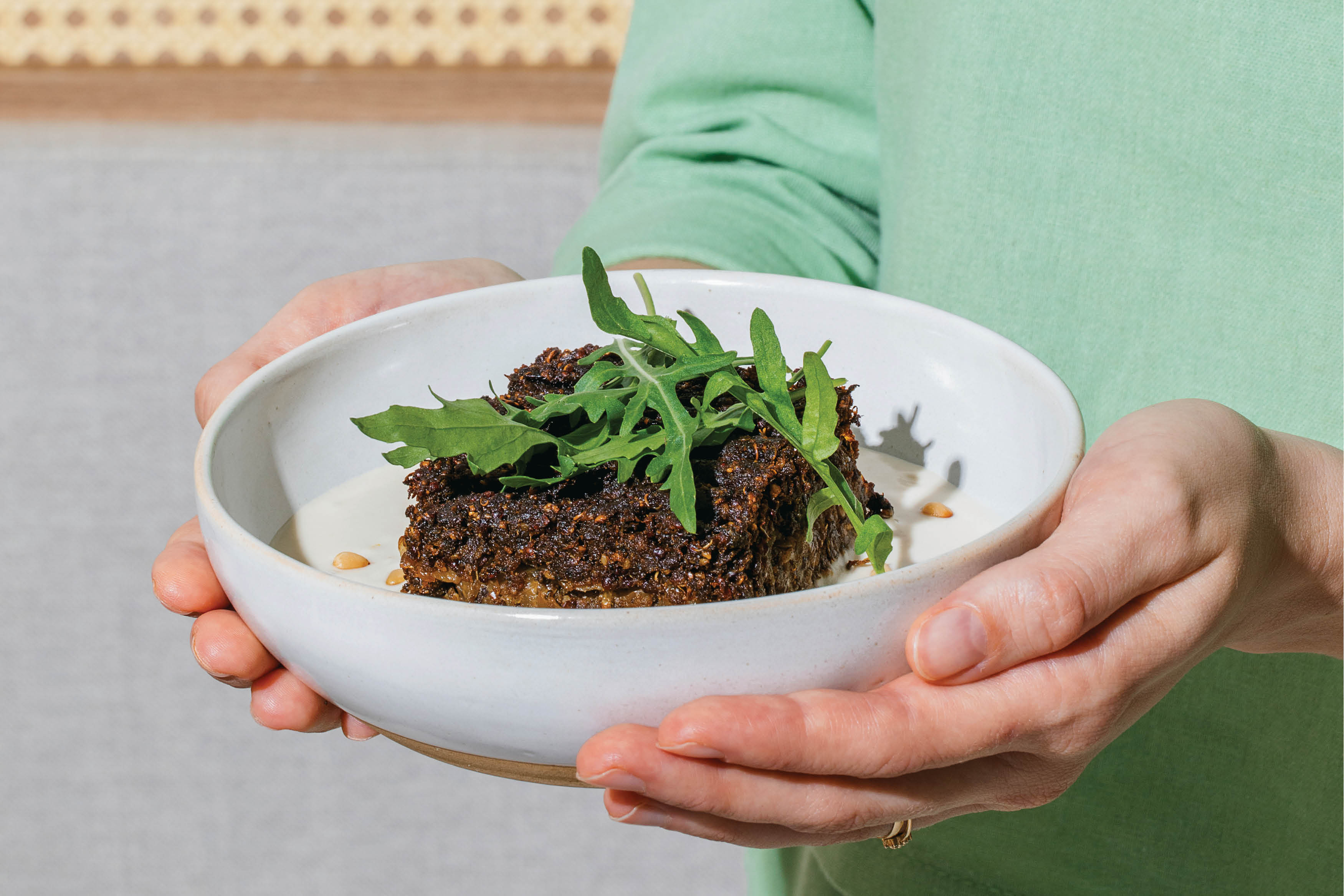 Quibe vegetariano, Caracolla