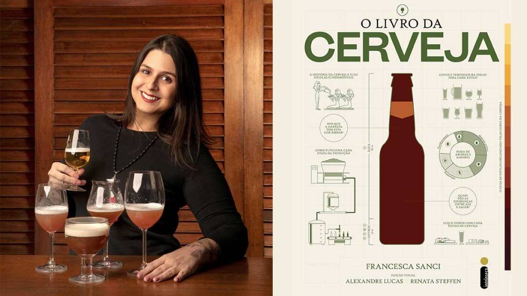 Do malte ao copo: Francesca Sanci lança guia sobre os caminhos da cerveja