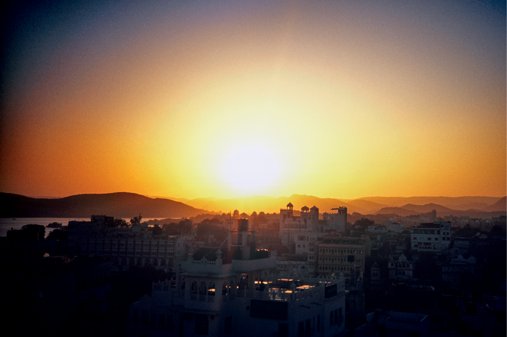 Entardecer em Udaipur