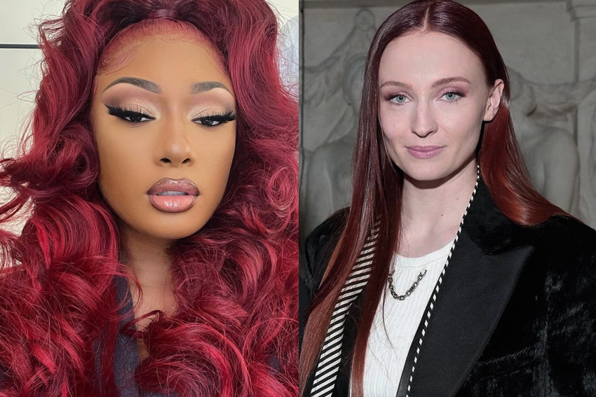 O cabelo vermelho cereja está de volta!