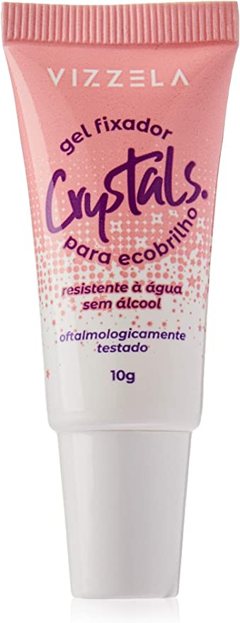 Gel Fixador de Glitter Ecobrilho, Transparente, Vizzela, 10 g