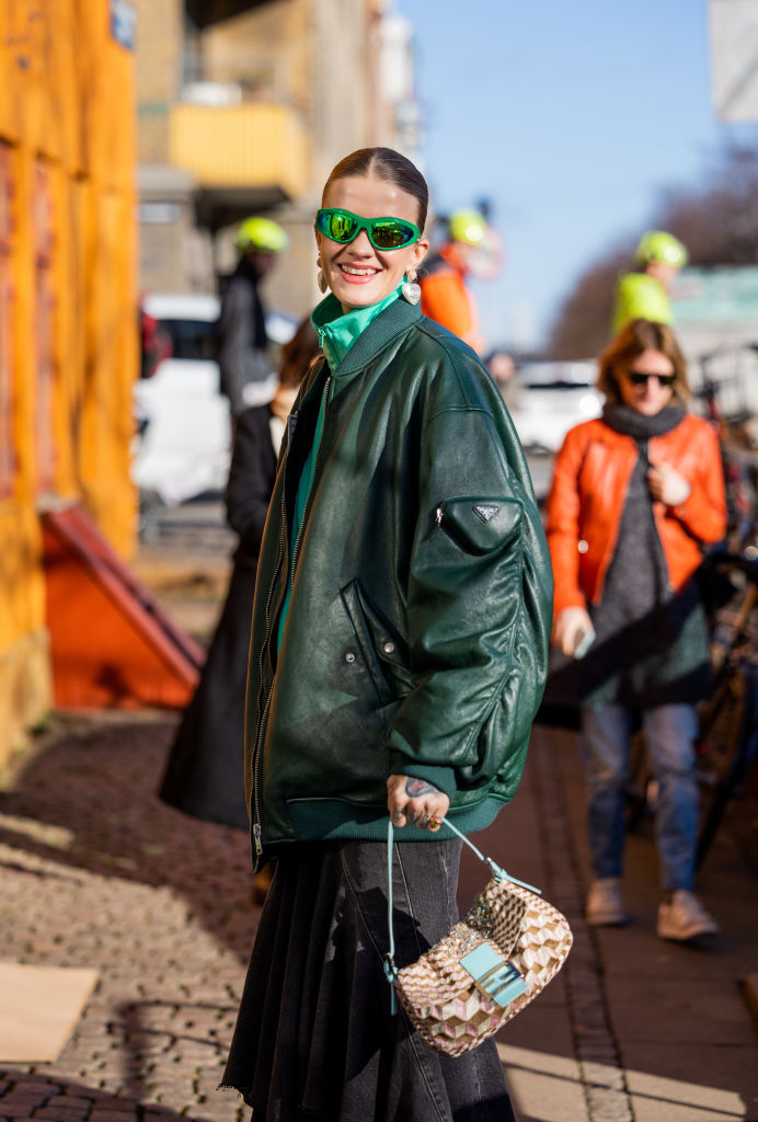 Street Style – Day 4 – Copenhagen Fashion Week Autumn/Winter 2023 street style Copenhague - jaqueta oversized