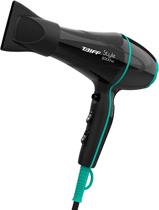 Secador Taiff Style Black, 2000W, 220V, Taiff