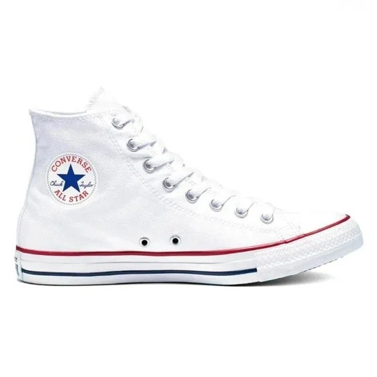 Tênis all star branco de cano alto