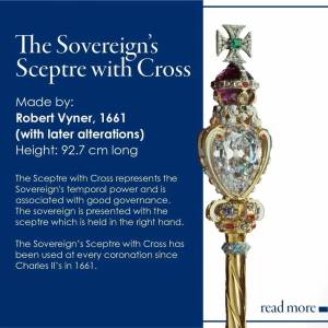 The Sovereign's Sceptre with Cross