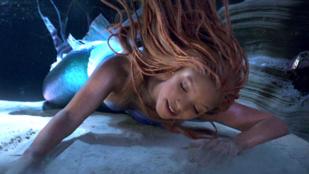 Halle Bailey interpreta Ariel na nova produção da Disney.