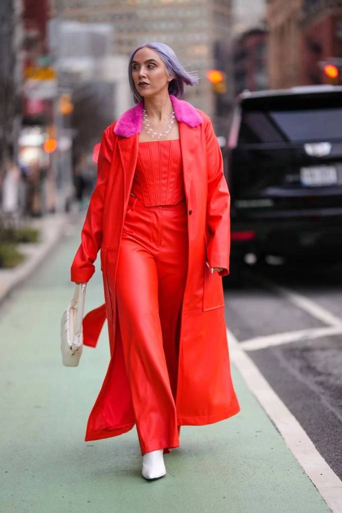 As cores do inverno 2023: vermelho