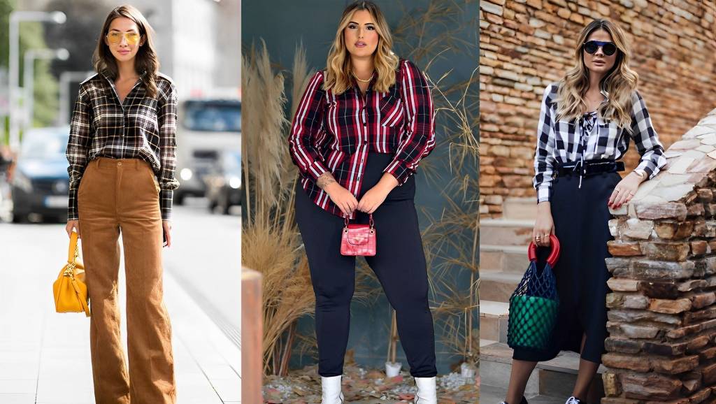 3 looks com camisa xadrez para a Festa Junina