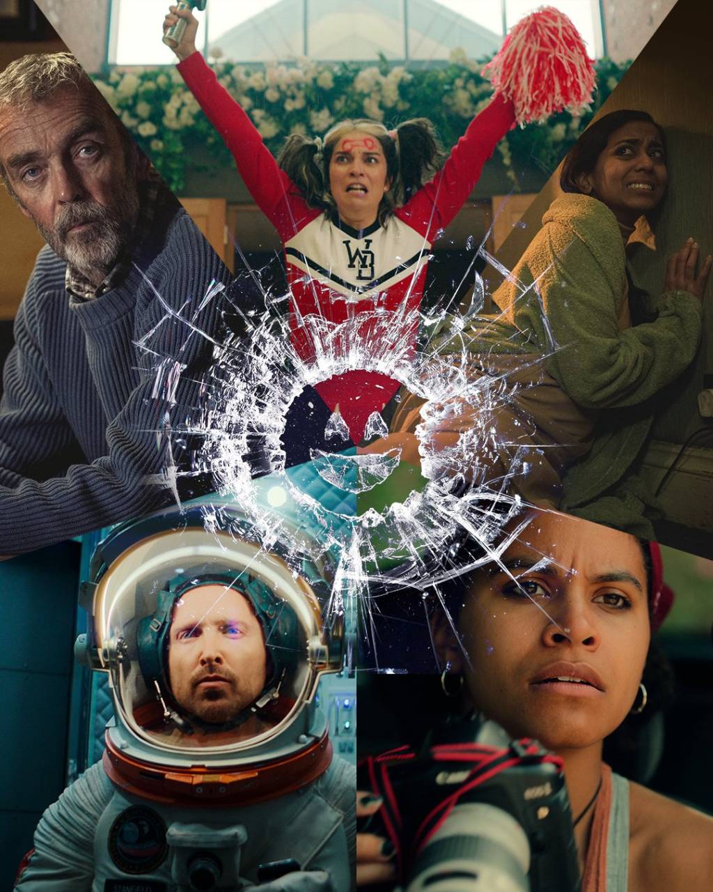 Pôster da nova temporada de Black Mirror divulgado pela Netflix Pôster da nova temporada de Black Mirror divulgado pela Netflix