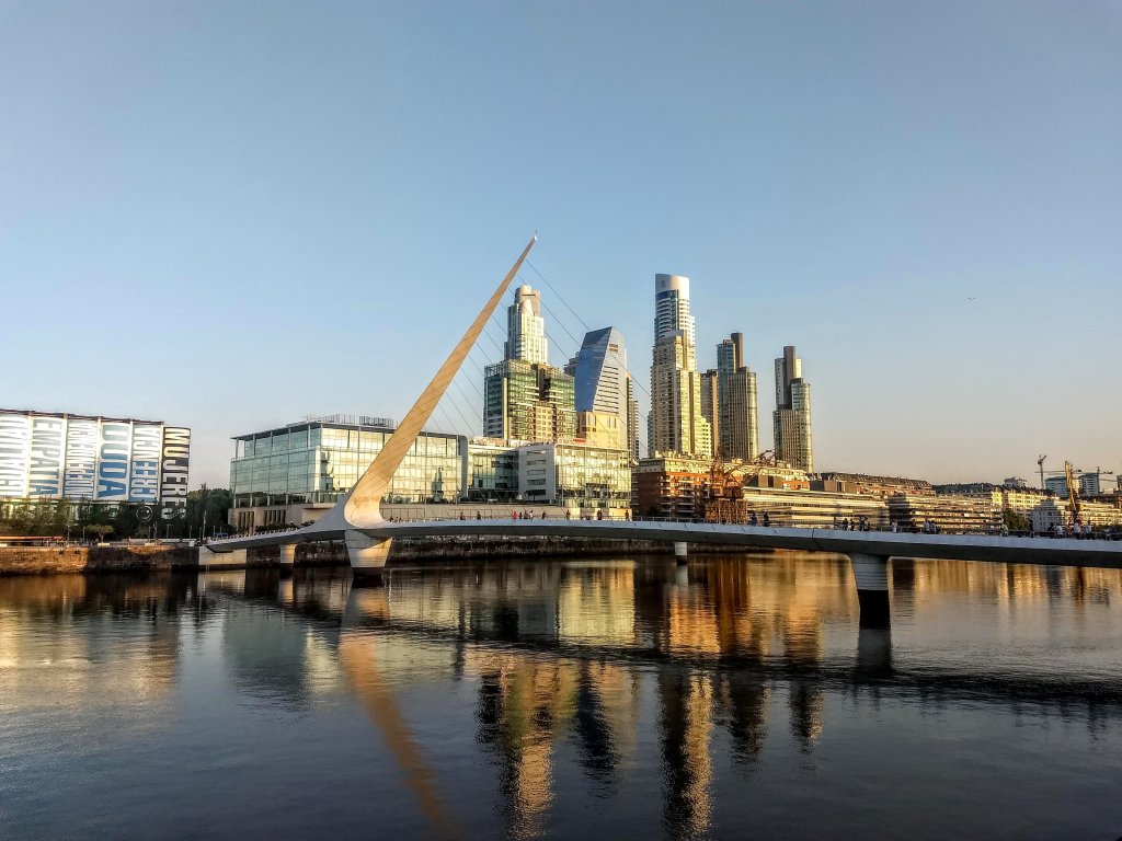 A Puente de la Mujer - Puerto Madero