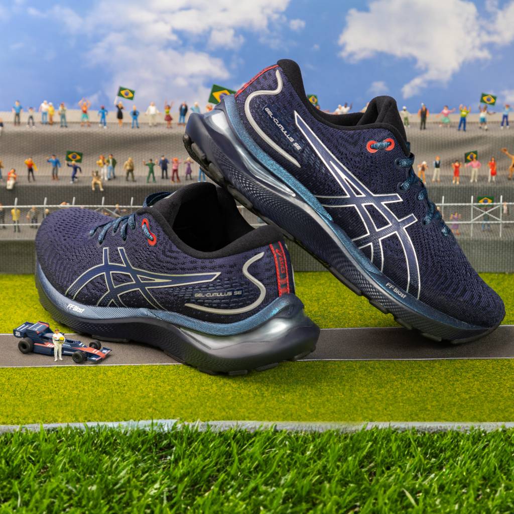 Asics e Senna lançam tênis inspirado na escuderia do tricampeão de F1