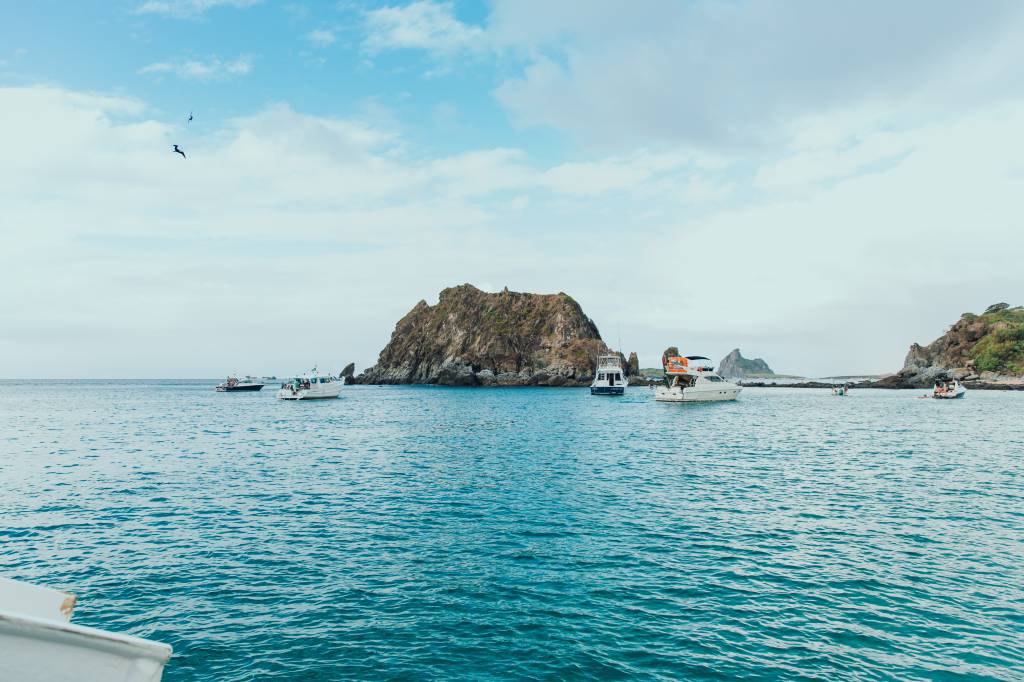 Paisagem de Fernando de Noronha.