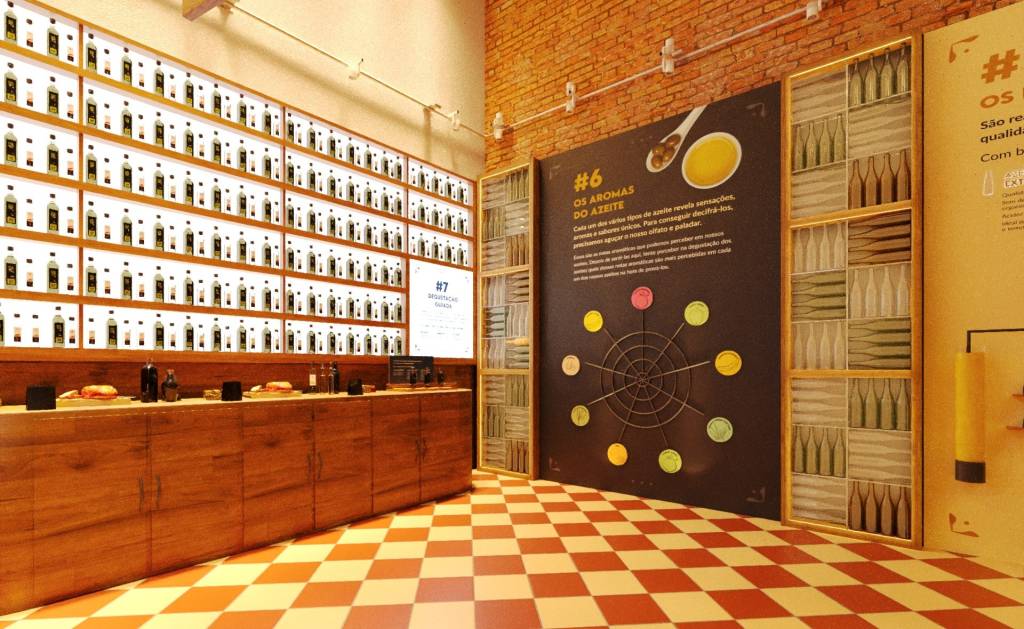 Espaço em São Paulo proporciona experiência sensorial com azeites