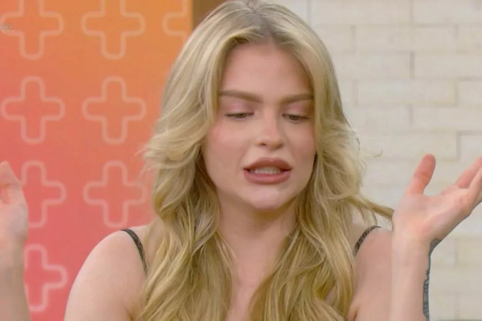 Luísa Sonza lê poema sobre término de namoro no “Mais Você”