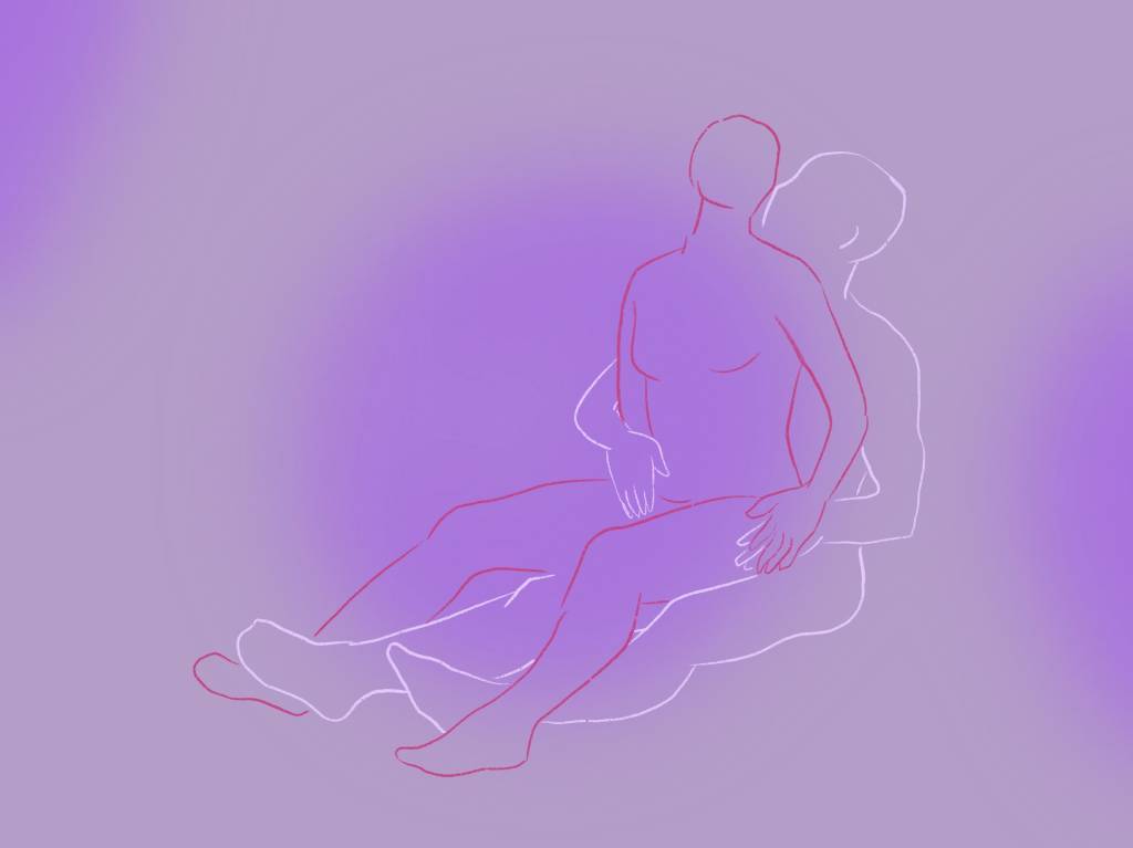 Sexo sem malabarismo: posição encaixadinha sentada