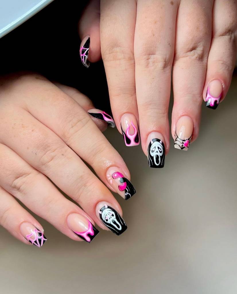 Homenagear filmes de terror icônicos no nail art? Sim, por favor!