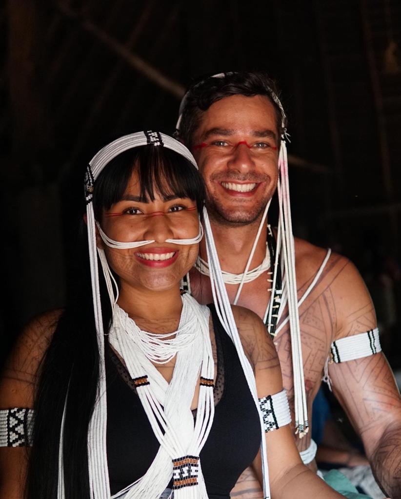 “Fui a primeira da minha aldeia indígena a me casar com um homem branco”