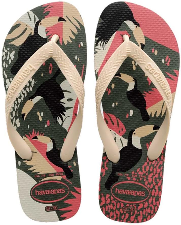 Chinelo havaiana estampa Farm