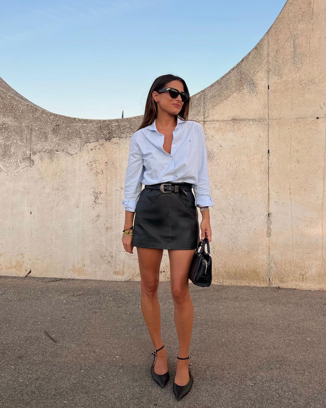 Mulher usando look elegante