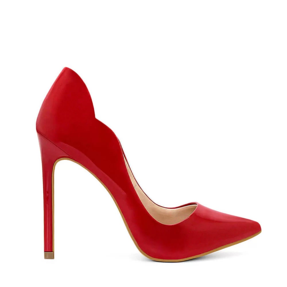 scarpin vermelho