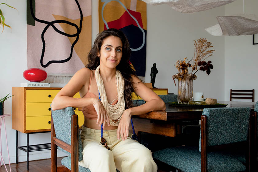 Giovanna Nader e os charmosos garimpos de seu apartamento