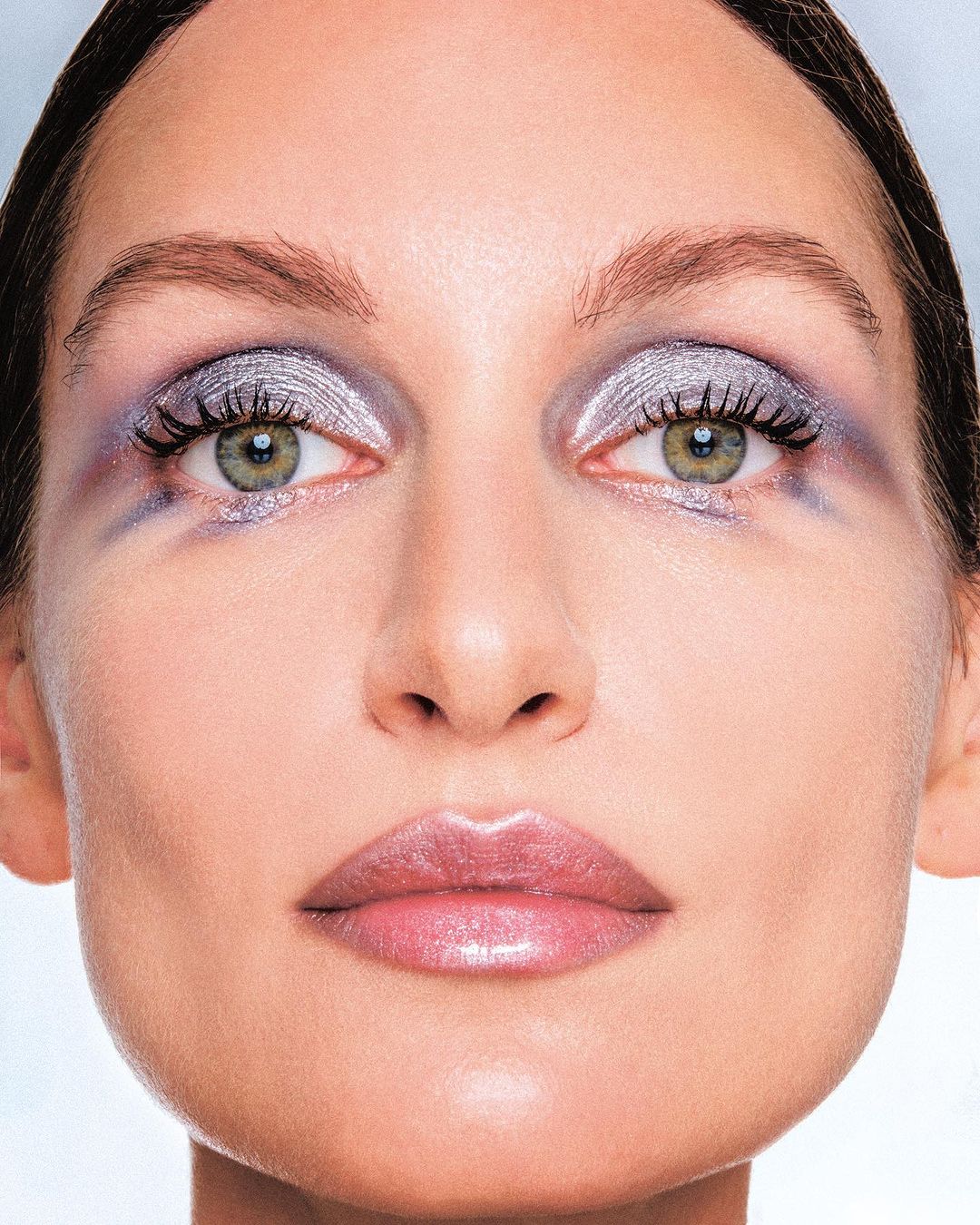 Maquiagem colorida para o carnaval