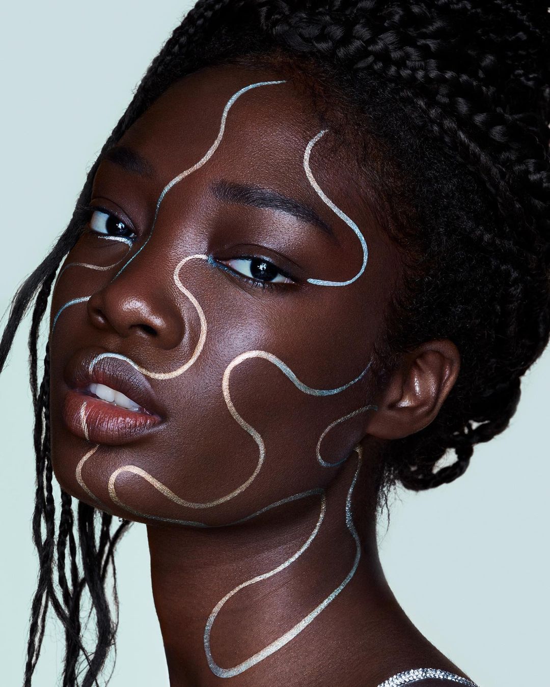 Maquiagem criativa para o carnaval