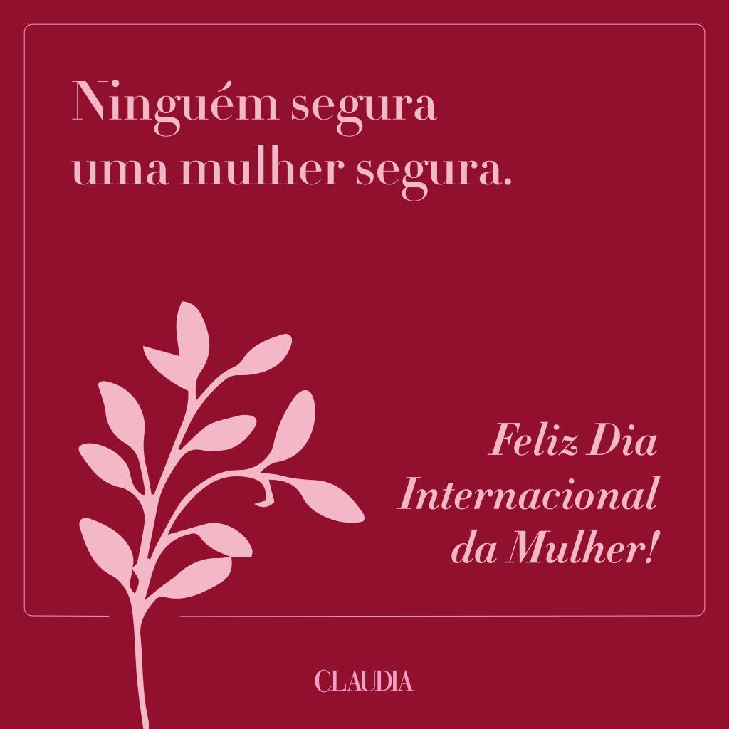 Mensagem para o Dia Internacional da Mulher