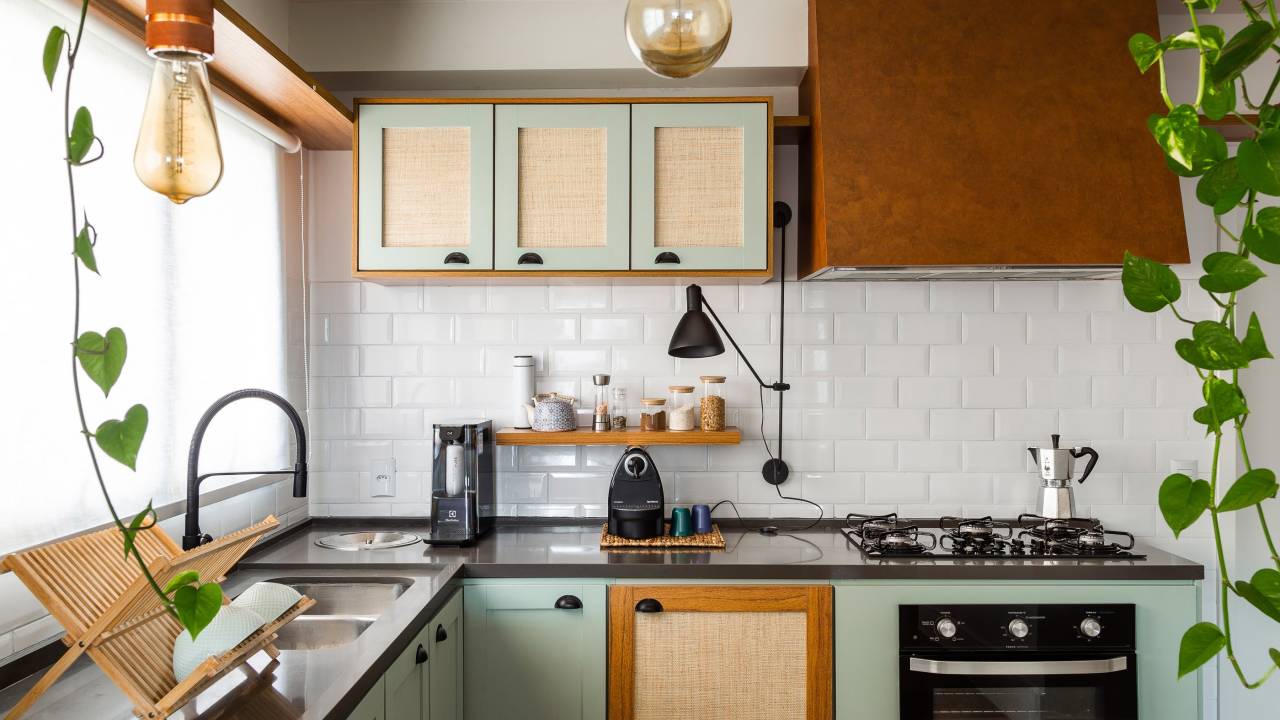 Cozinha com marcenaria provençal