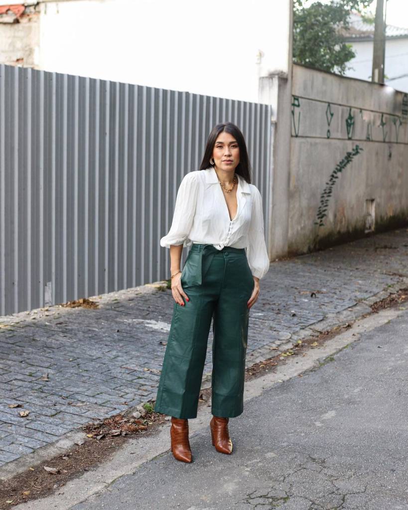 bota-marrom-looks-trabalho Botas perfeitas para usar no trabalho durante o outono
