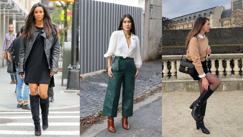 4 modelos de botas para usar no trabalho durante o outono