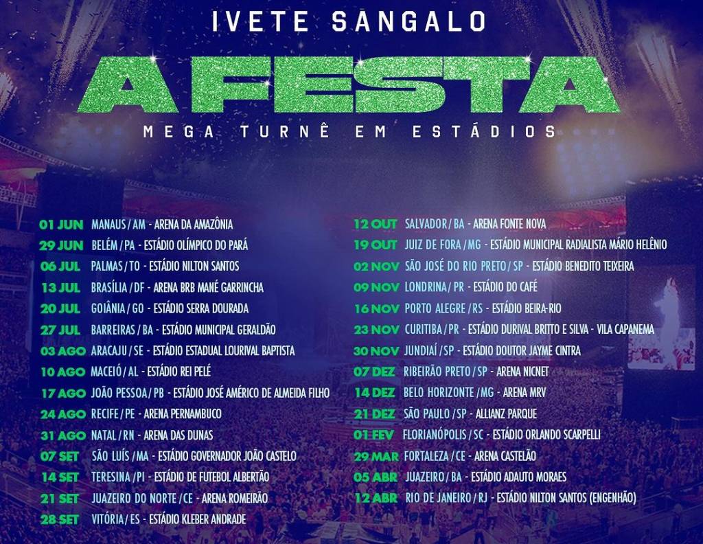 ivete-turne Os shows que estavam programados para a turnê