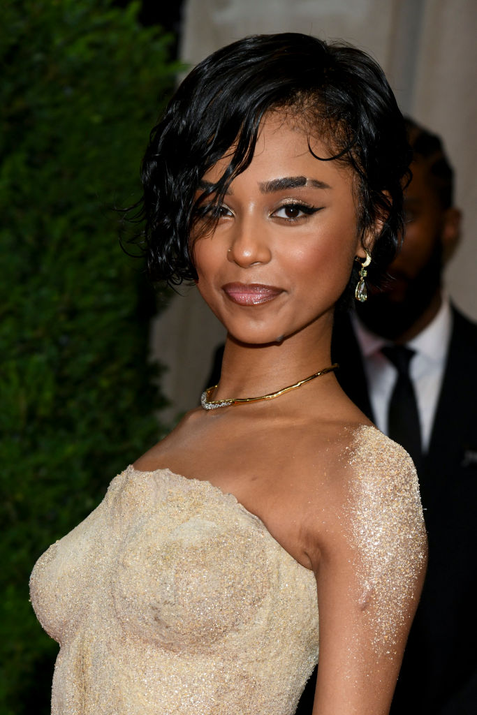tyla-met-gala-2024 Destaques de beleza do Met Gala 2024.
