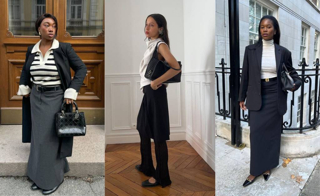 Saia de alfaitaria: 3 looks para ser sofisticada sempre