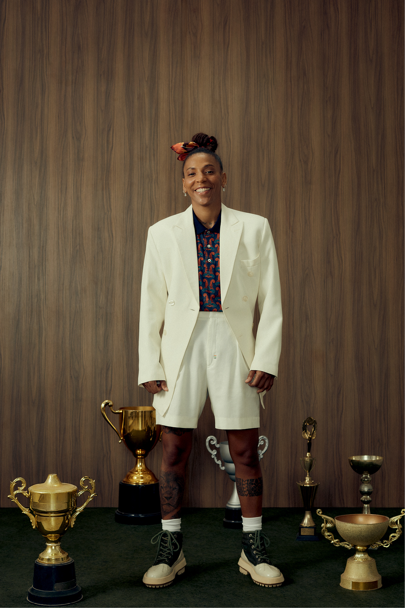 rafaela silva conjunto alfaiataria - claudia