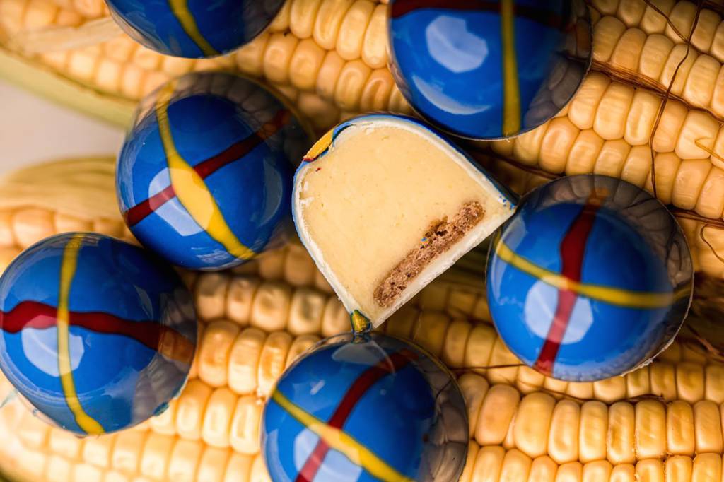 Festa junina: aprenda a fazer bombom de curau de milho