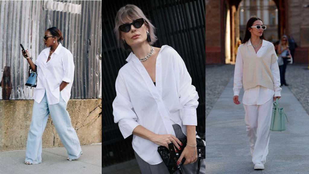 Looks com camisa branca: como usar a peça atemporal