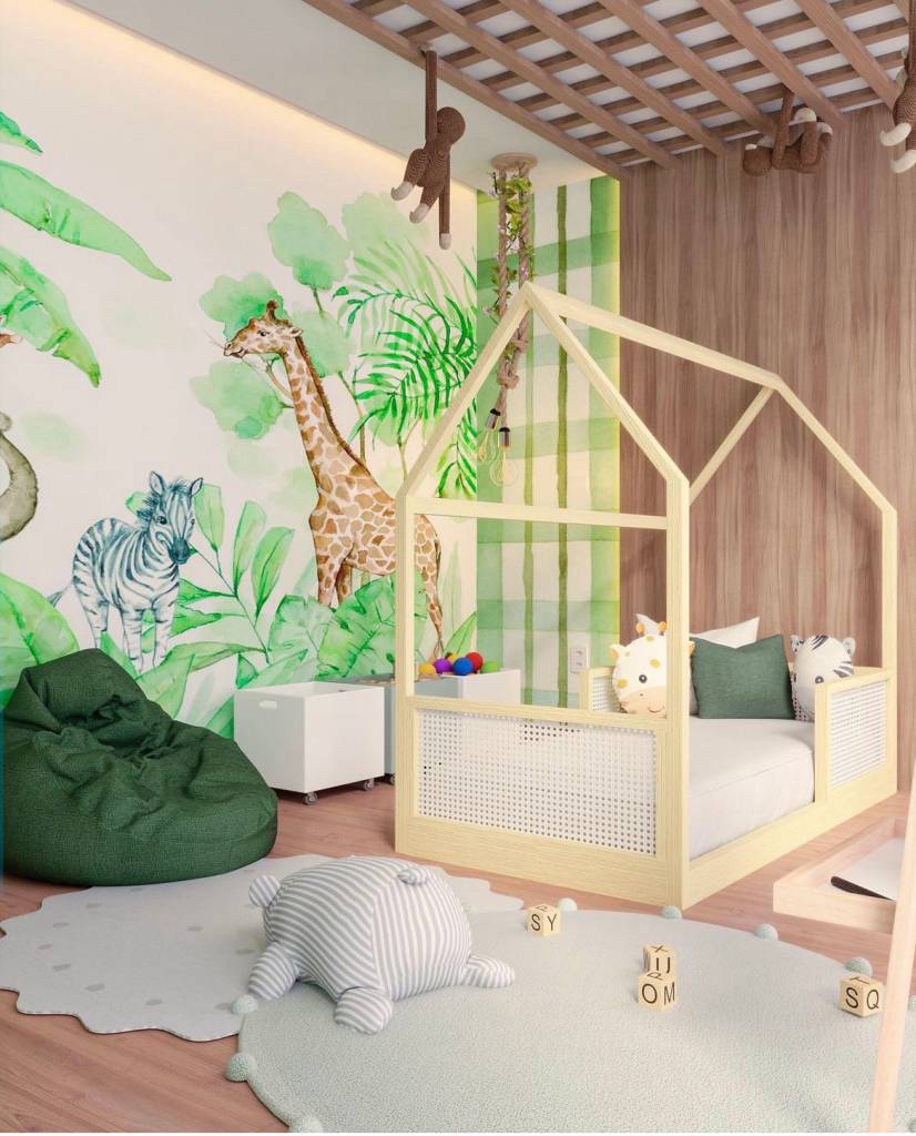 decoração-safari-para-quarto-infantil-8 decoração-safari-quarto-infantil-8