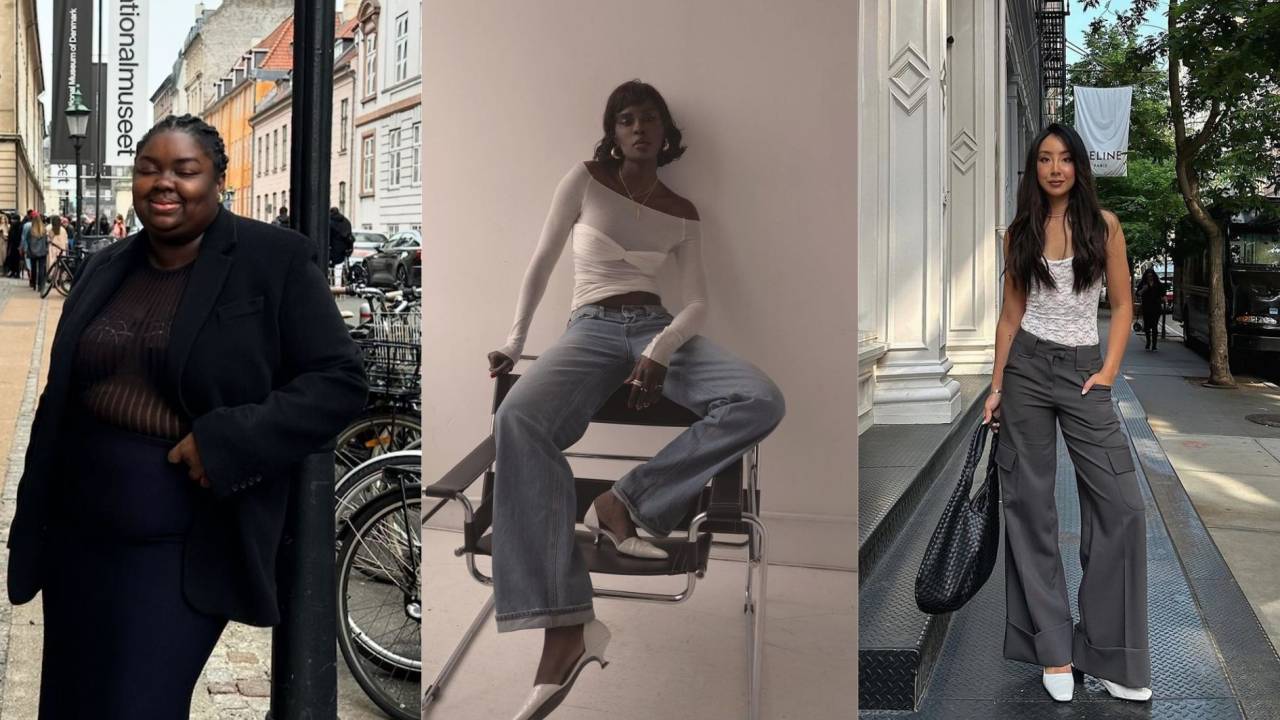 Looks de inverno com transparência